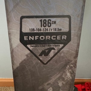 Nordica Enforcer 186 cm (104mm Underfoot) 17m Radius (Used, Great Condition) — No Bindings