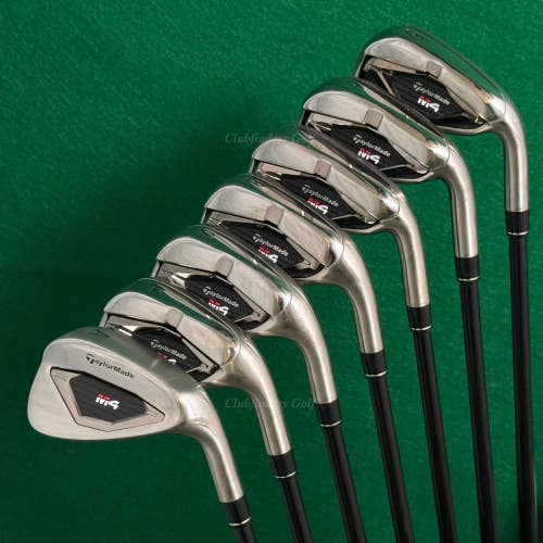 TaylorMade M4 5-AW Iron Set Fujikura Atmos 6R Graphite Regular