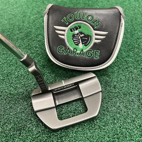 Odyssey Toulon Seattle Stroke Lab Mallet Putter MRH Steel Shaft 35" w/HC CLEAN!