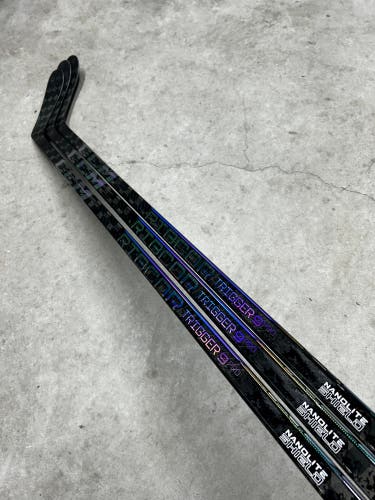 3 Pack - 65 Flex P28 Senior CCM RibCor Trigger 9 Pro Right Hand Hockey Stick Pro Stock (New)