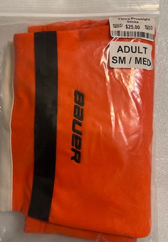 Orange Senior Medium Bauer Socks (New)