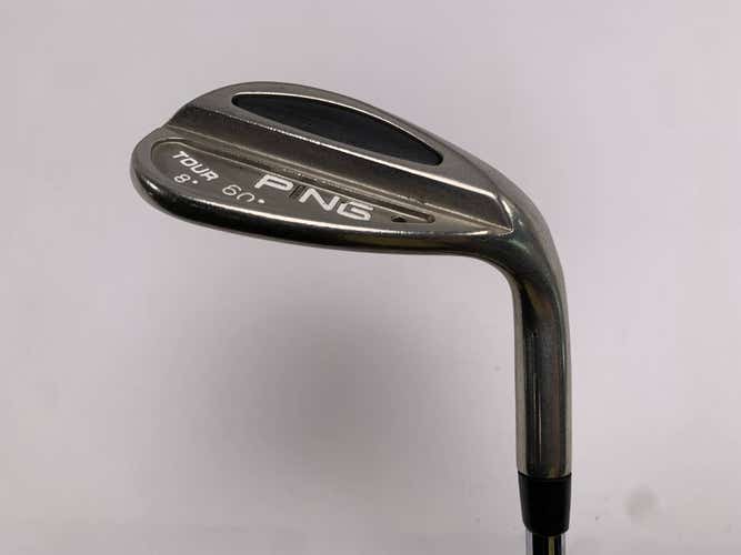 Ping Tour Lob Wedge LW 60* 8 Bounce Black Dot Wedge Steel Mens RH