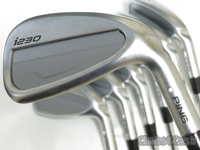 PING i230 Irons White Dot NS PRO Modus3 Tour105 X-Flex 4-P +3/4"  TALL