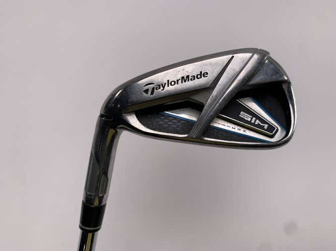 TaylorMade SIM MAX Single 7 Iron KBS Max 85g Regular Steel Mens LH -1''