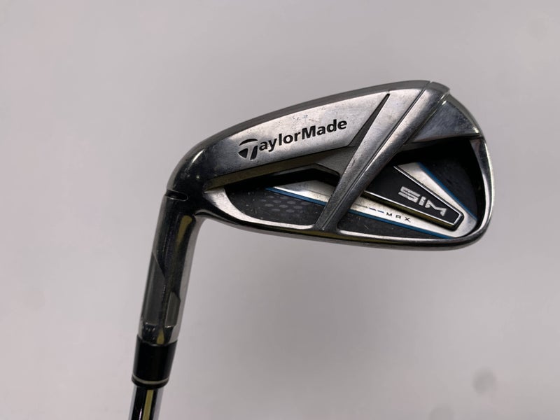 TaylorMade SIM MAX Single 7 Iron KBS Max 85g Regular Steel Mens LH -1''
