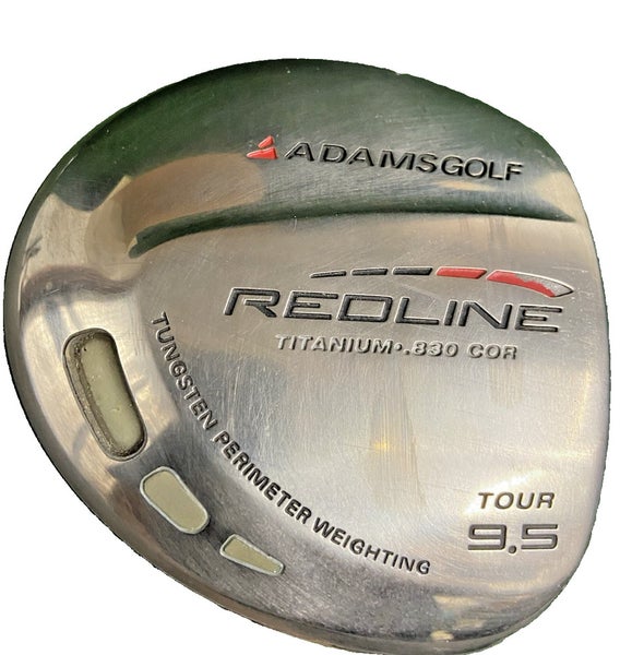 Adams Redline Ti Tour Driver 9.5* RH Men's Harrison Striper Stiff Graphite 44.5"