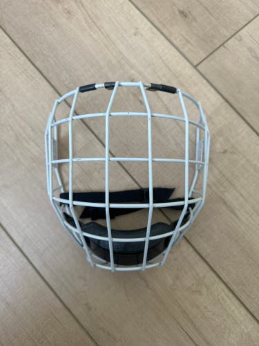 Bauer White Cage - Large (Used)