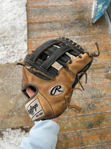 Rawlings Heart of the Hide RH Infield Baseball Glove 11.75" (Used)