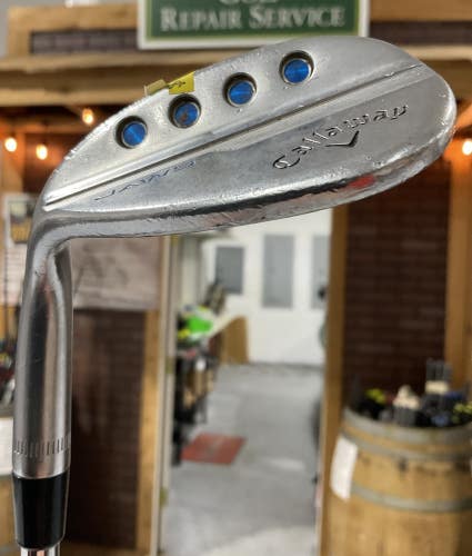 Callaway JAWS 60 Lob Wedge 35" Dynamic Gold 115 S200 Stiff Flex Steel Shaft LH