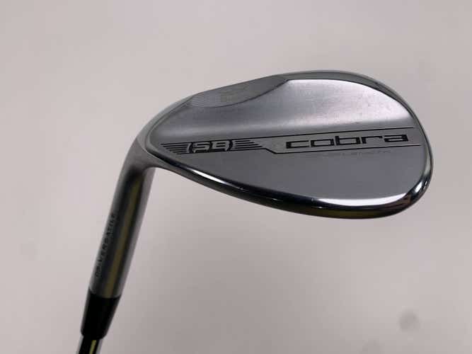 Cobra KING SB One Length 2023 Wedge 60* 8 Bounce KBS 125g Stiff Steel 37" LH