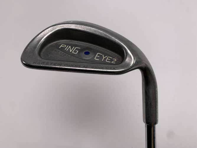 Ping Eye 2 + Sand Wedge SW Blue Dot 1* Up Cushin Stiff Steel Mens RH