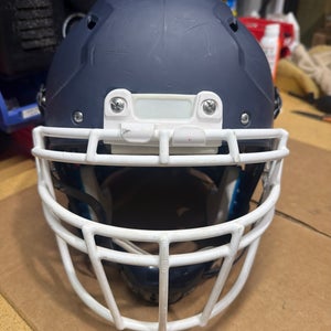 USED SCHUTT VENGEANCE VTD II ADULT HELMET - XXL - FLAT NAVY