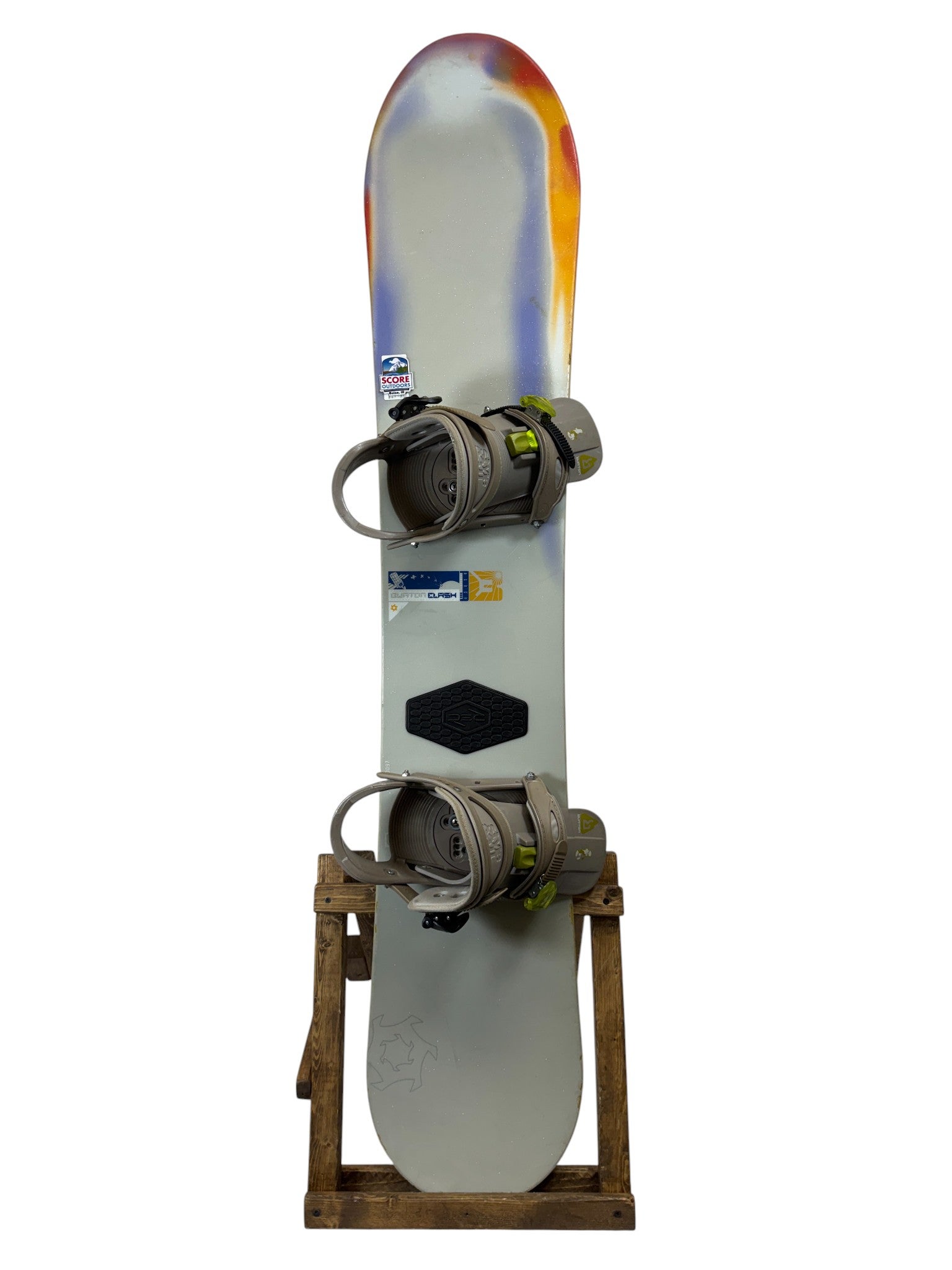 147cm Burton Clash Snowboard w/ Burton Freestyle Bindings