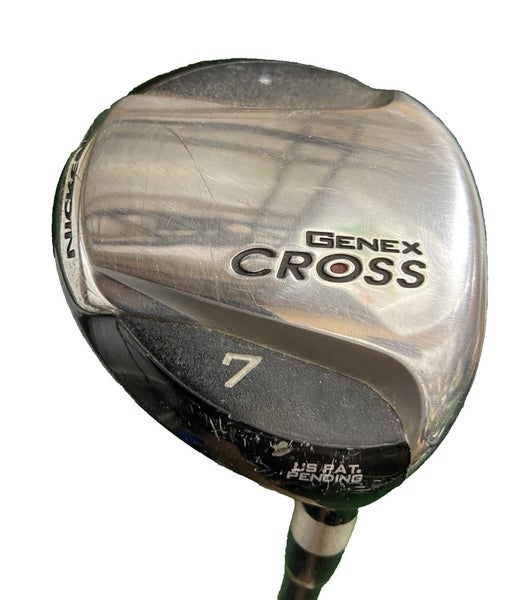 Nickent Genex Cross 7 Wood 21* UST SpeedRated Regular Graphite 42" RH New Grip