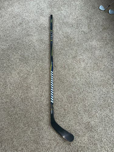 Senior Warrior Alpha QX Pro Left Hand Hockey Stick W03 85 Flex Pro Stock (Used)