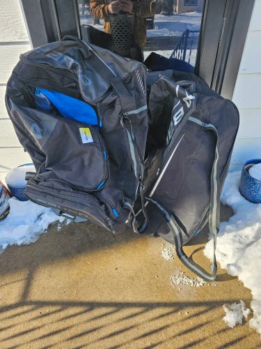 Bauer Bag (Used) and carry bag