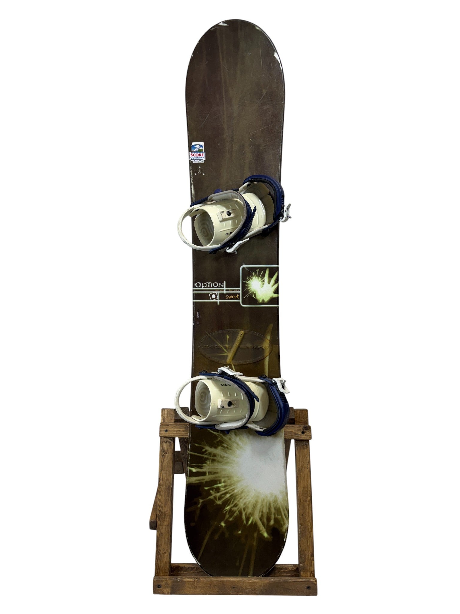 147cm Burton Clash Snowboard w/ Burton Freestyle Bindings