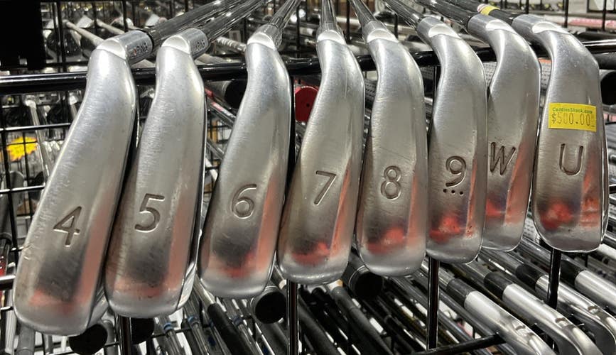 Ping G400 Orange Dot 4-W+U Irons Set NIPPON AWT 2.0 Stiff Flex Steel Shaft RH