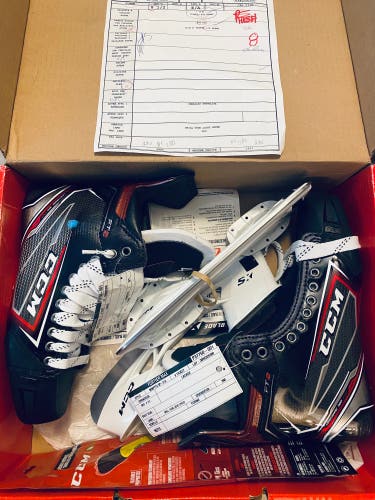 CCM JetSpeed FT2 Hockey Skates D Width Pro Stock 8.5 (New)