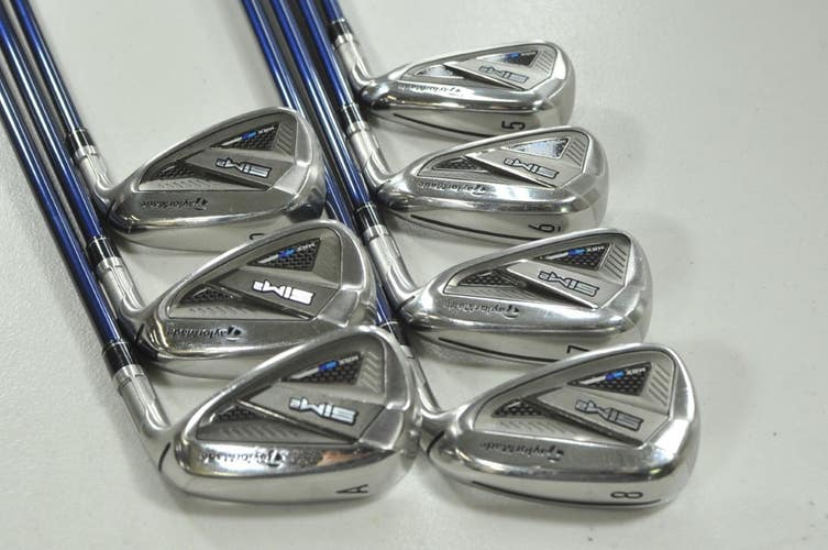 TaylorMade SIM2 Max 5-PW,AW Iron Set Senior Flex RH Ventus 5 Graphite # 209432