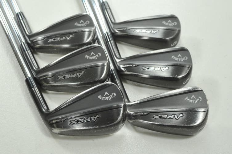 Callaway Apex Ti Fusion 5-PW Iron Set X-Stiff Right Rifle 6.5 Steel # 209499
