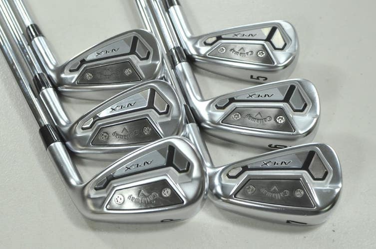 Callaway Apex TCB 21 5-PW Iron Set X-Stiff Right NS Pro Modus3 Steel # 209452