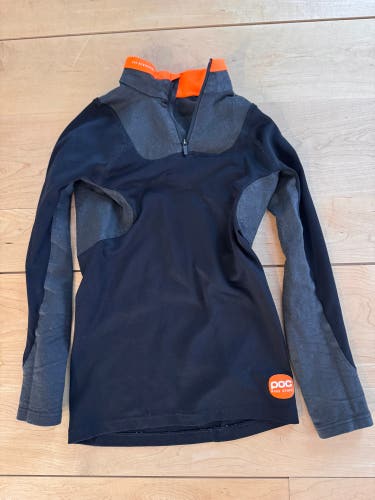 Black 140 Junior Kids Unisex POC cut resistant base layer top Jersey (Used) Resistance layer