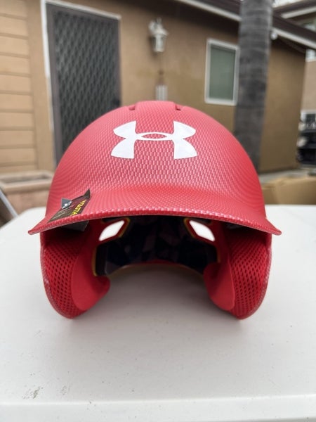 2022 Under Armour UABH2-110 Batting Helmet Red