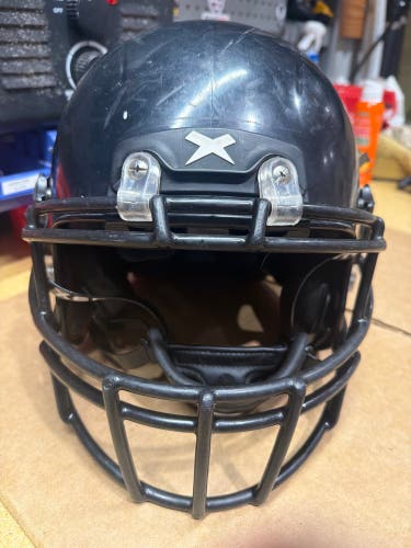 USED XENITH X2E+ ADULT FOOTBALL HELMET - MEDIUM - BLACK