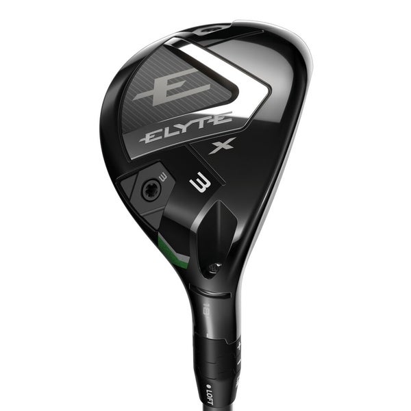 LEFT HANDED CALLAWAY ELYTE X 3 HYBRID GRAPHITE 6.0 STANDARD PROJECT X DENALI CHARCOAL 70 HB GRAPHITE