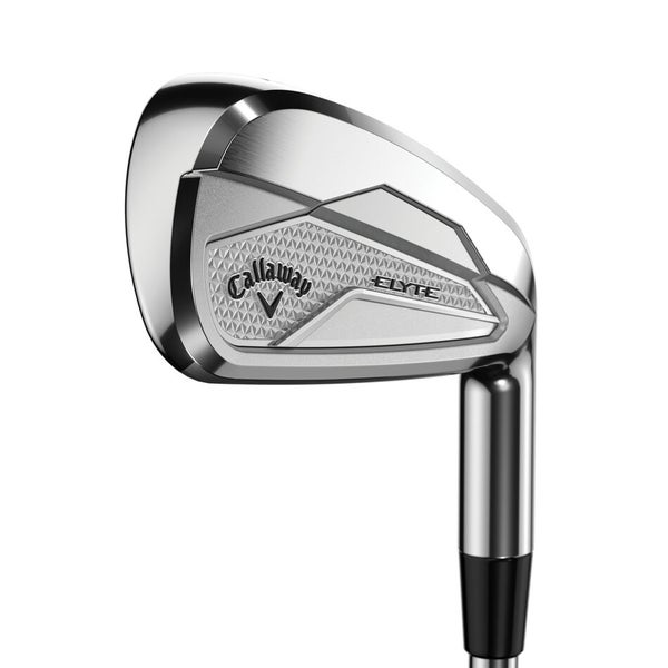 CALLAWAY ELYTE IRON SETS 5-PW,AW STEEL REGULAR STANDARD TRUE TEMPER VECTOR 80 STEEL