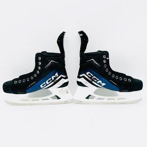 New Custom Blue CCM JetSpeed FT6 Pro Hockey Skates-7.5 D/A-280-LS2-No Tongues