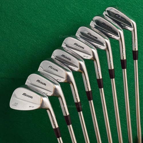 Mizuno MP-37 Forged 3-PW Iron Set True Temper Dynamic Gold S300 Steel Stiff