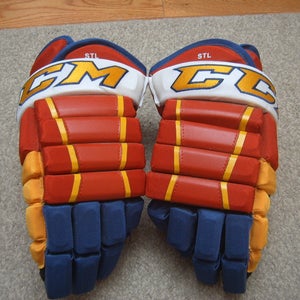 Brand New CCM HG4PC Senior Hockey Gloves sz 14" St. Louis Blues