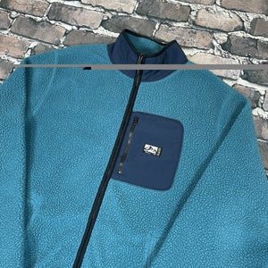 Aeropostale Aero Full Zip Sherpa Fleece Sweatshirt Size Medium Cozy