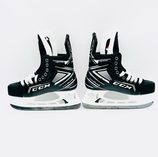 New Custom Silver CCM Supertacks AS3 Pro Hockey Skates-7.5 D/A-272 Tuuk-LS Pulse Ti