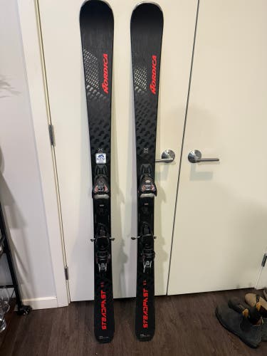 Men's 2025 Nordica Steadfast 85 162 cm All Mountain Skis Max Din 10 (Used)