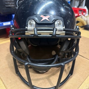 USED XENITH X2E+ YOUTH FOOTBALL HELMET - LARGE - BLACK