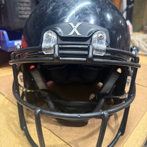 USED XENITH X2E+ YOUTH FOOTBALL HELMET - LARGE - BLACK