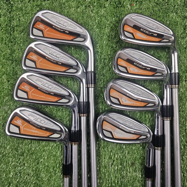 Cobra AMP Forged Iron Set 4-PW GW KBS Tour C Taper 130g X Extra Stiff RH +0.75"