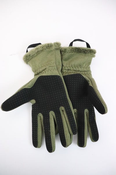 Burton Sapphire Gloves Woman Size L Weather-Resistant Fleece Touchscreen New