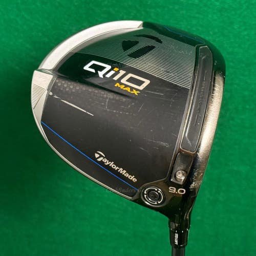 TaylorMade Qi10 Max 9 Driver Mitsubishi Chemical Diamana D+ 60 Regular w/HC