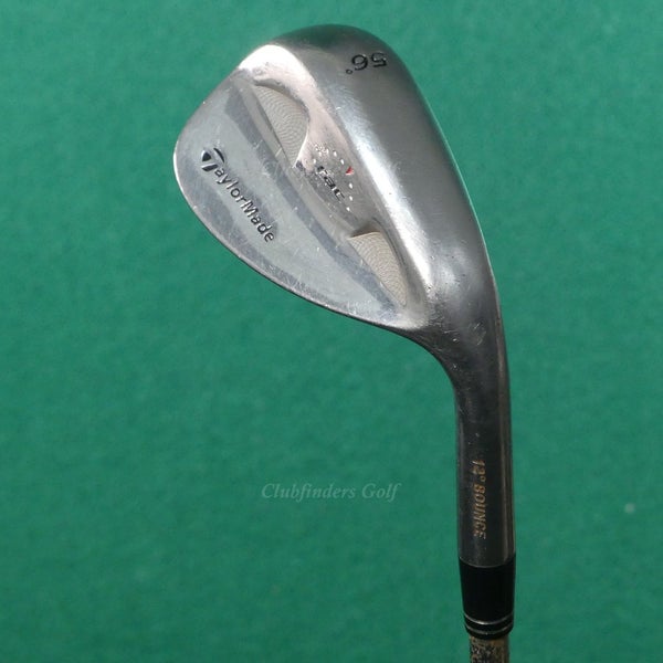 TaylorMade RAC Chrome 56-12 56 SW Sand Wedge Factory Stepped Steel Wedge
