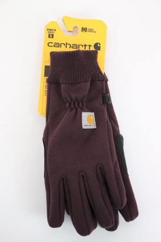 Carhartt Womens S Gloves GF0622-W Wind Fighter Thermal Lined Fleece Glove NWT