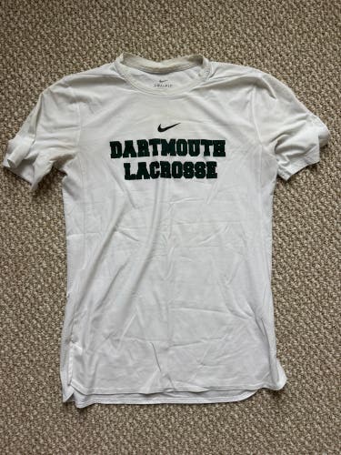 Dartmouth Lacrosse White Small Men's Nike Dri-Fit Shirt (Used)