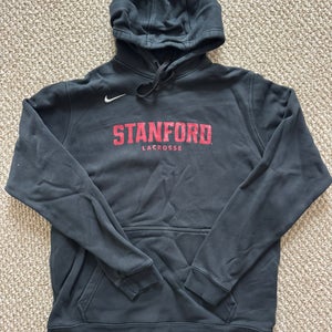 Stanford Lacrosse Black Adult Unisex Large Nike Sweatshirt (New)