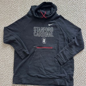 Stanford Cardinal Black Women's Large Nike Sweatshirt (New)