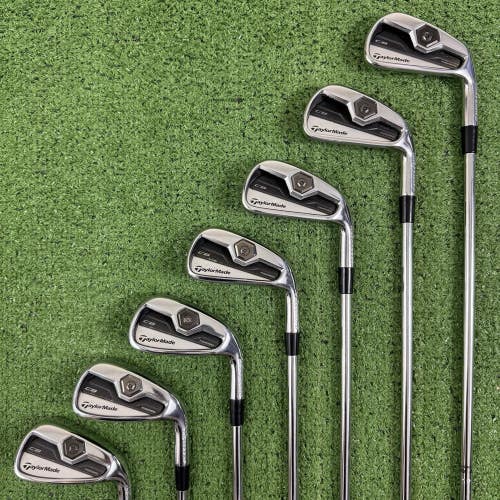 TaylorMade Tour Preferred CB 2011 4-PW Iron Set Dynamic Gold XP R300 WORN GRIPS