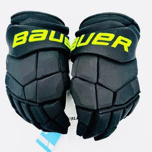 New Dallas Stars BLACKOUT Bauer Supreme UltraSonic Pro Hockey Gloves-15"-Single Layer Palm