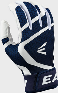Easton Medium (New) Blue White Batting Gloves